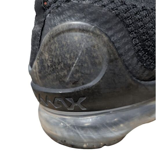 NIKE Air VaporMax 2021 Flyknit 'Black Metallic Silver' Running Shoes Size 10 - Picture 11 of 11